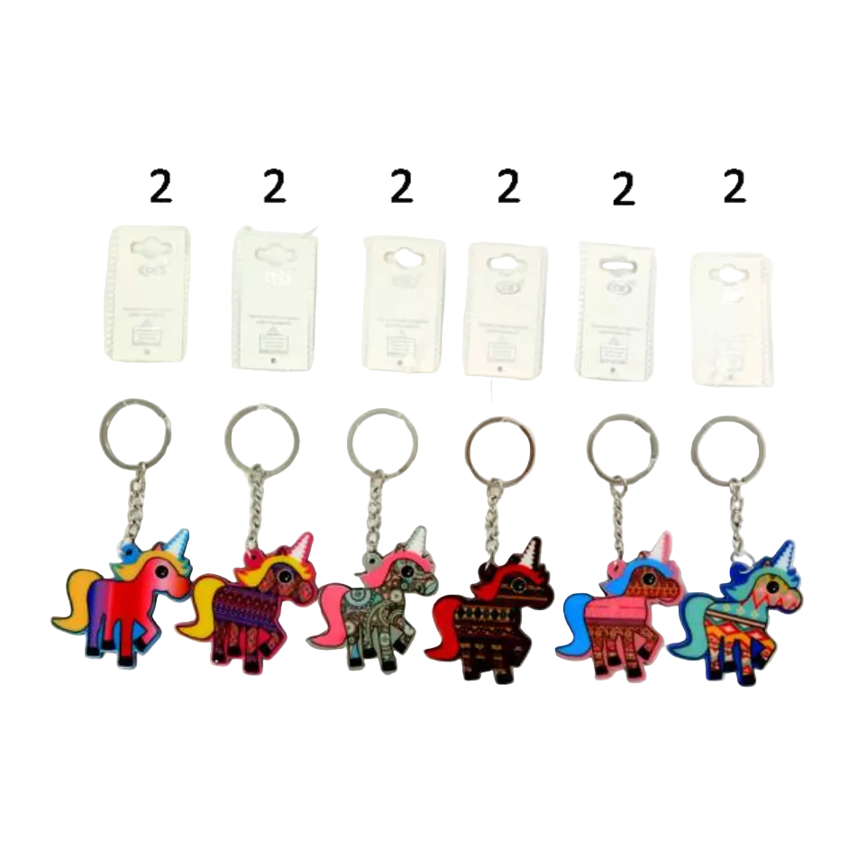 Unicorn Art Keychain