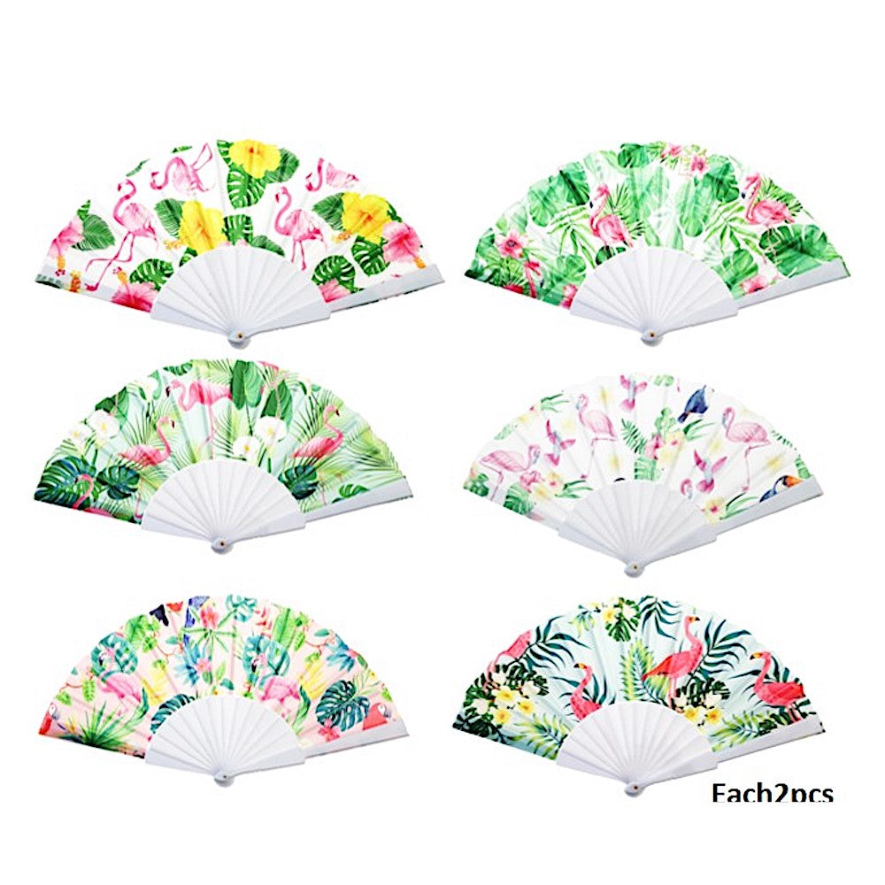 FAN365 - Assorted Flamingo Fans