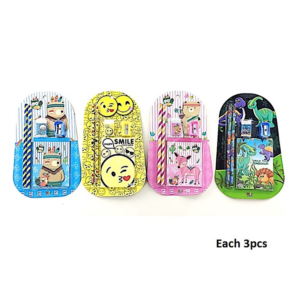 12 PCS Cute Stationery Set