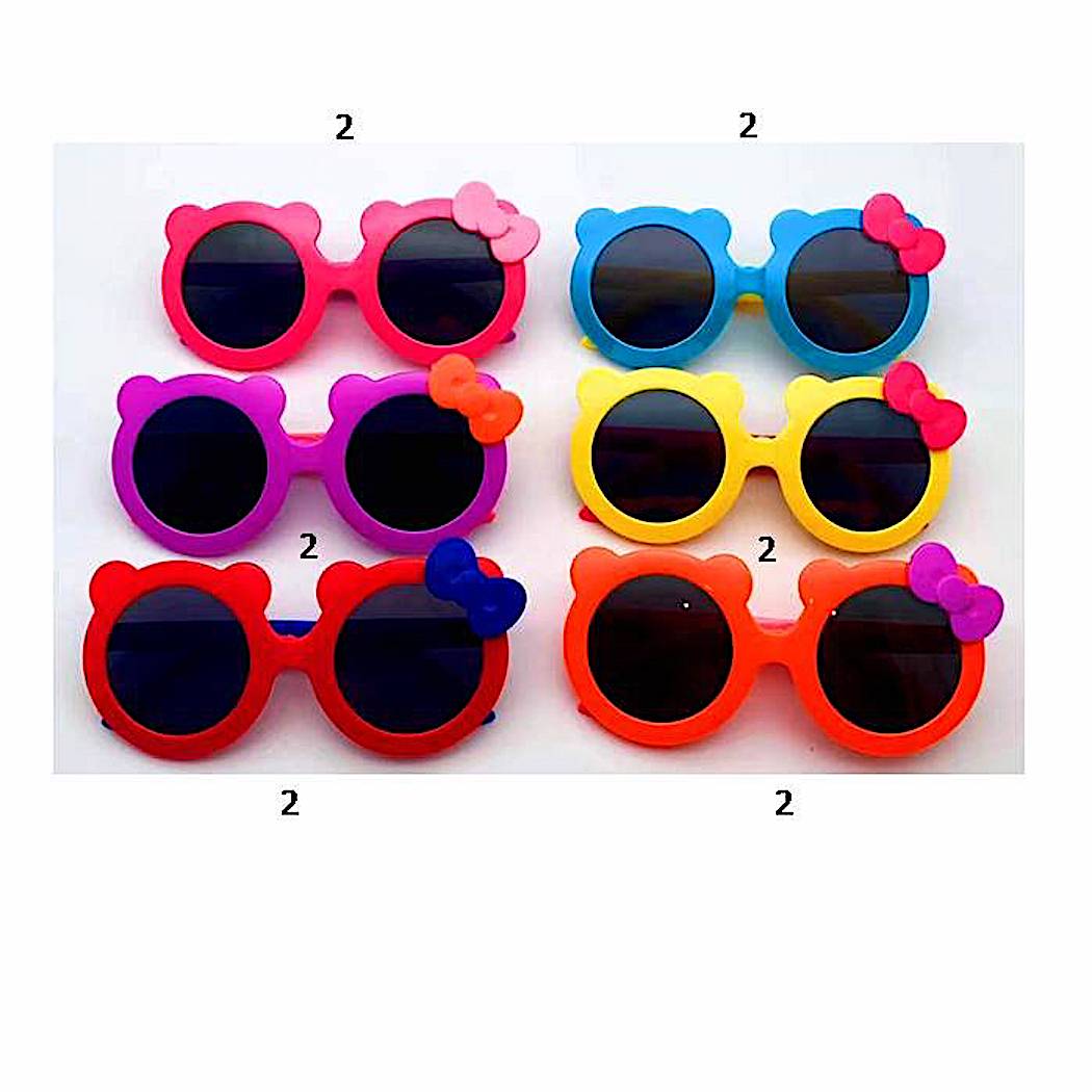 Kids Teddy Bear Round Sunglasses