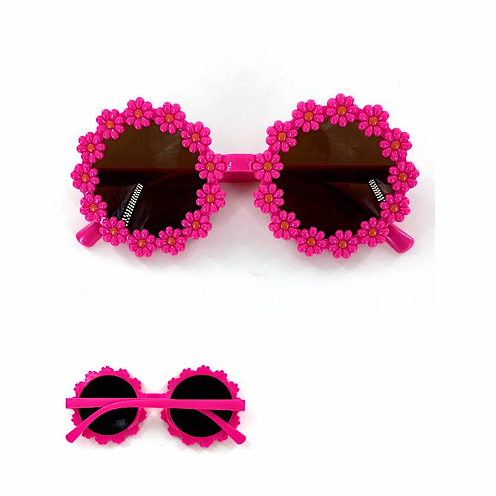 GYG041 - Kids Flower Trim Sunglasses