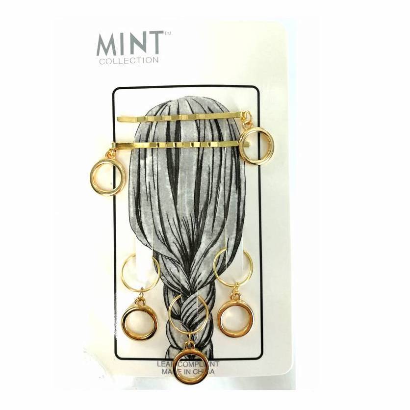 Circle Hair Braid Ring & Bobby Pin Set