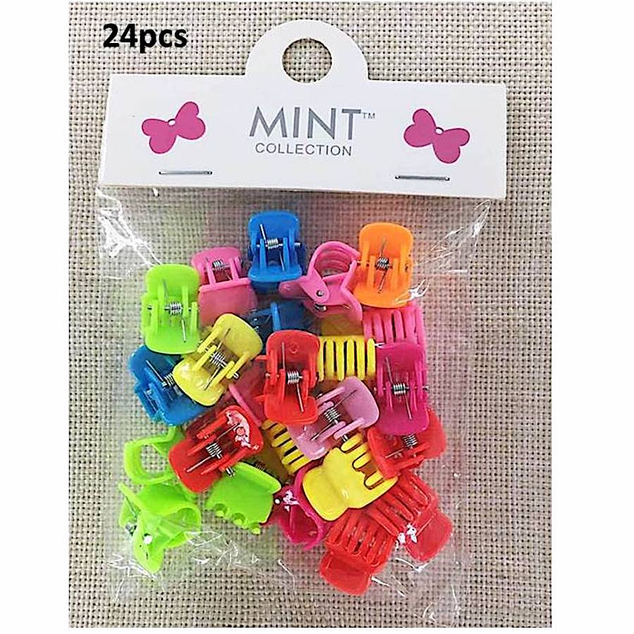 Mini Rainbow Claw Clips