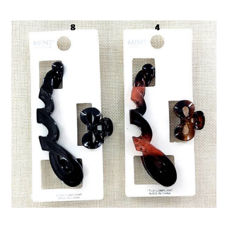 GYH10517 - Banana Clip & Claw Clip Set