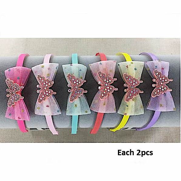 Butterfly & Bow Headband