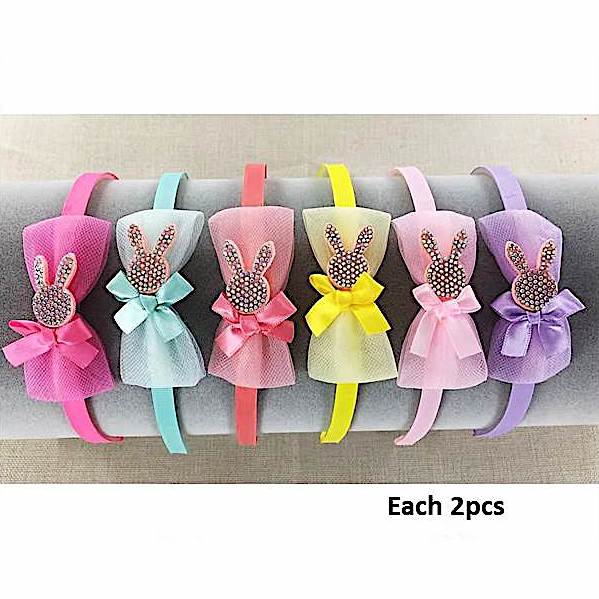 Bunny & Bow Headband