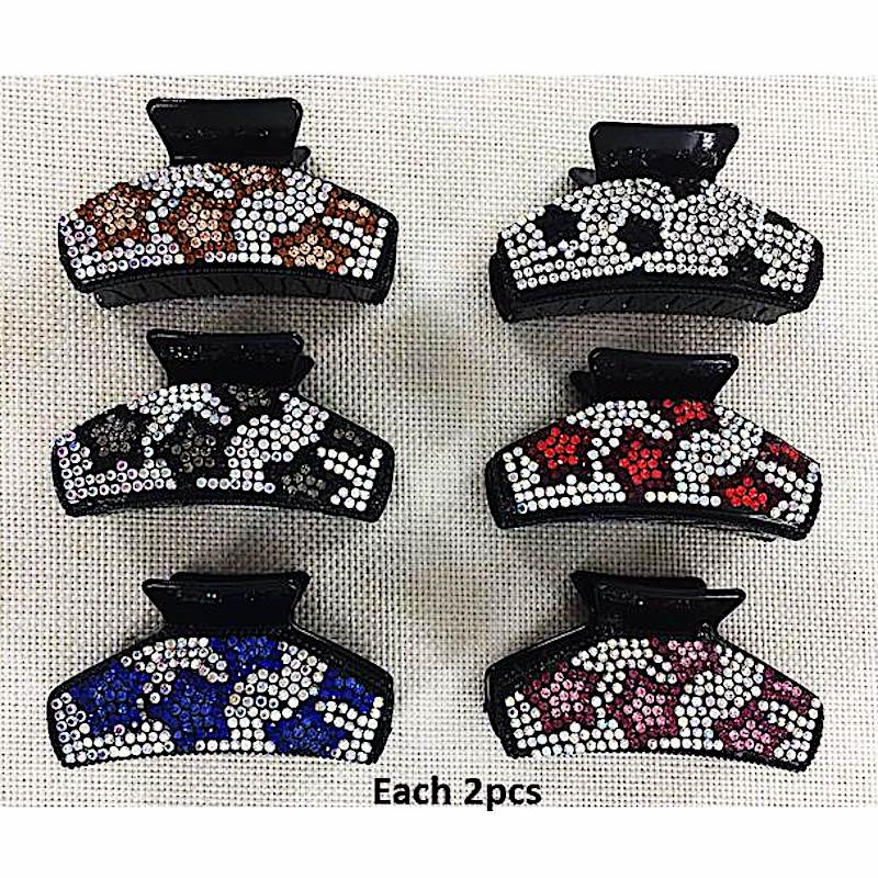 Rhinestone Star Claw Clip