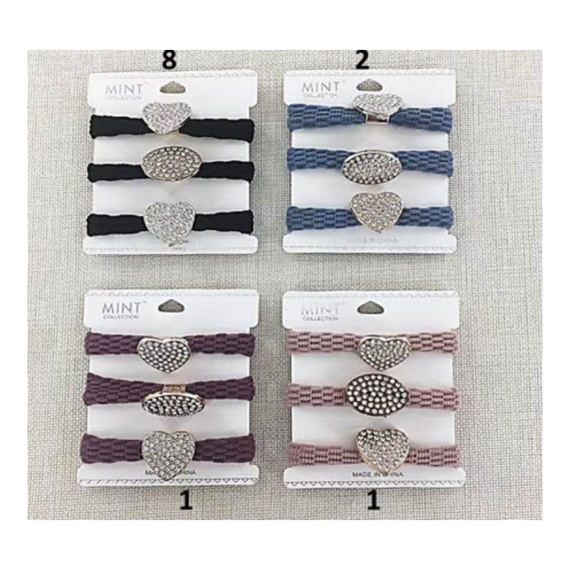 Shapes Hair Tie 3 Pce Set