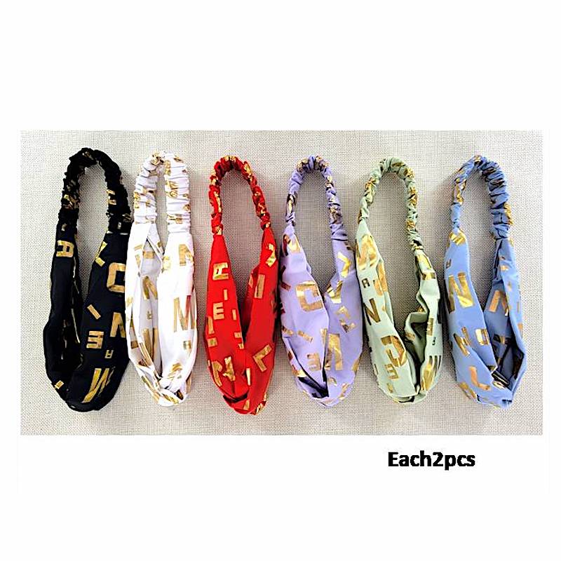 Gold Letters Headband