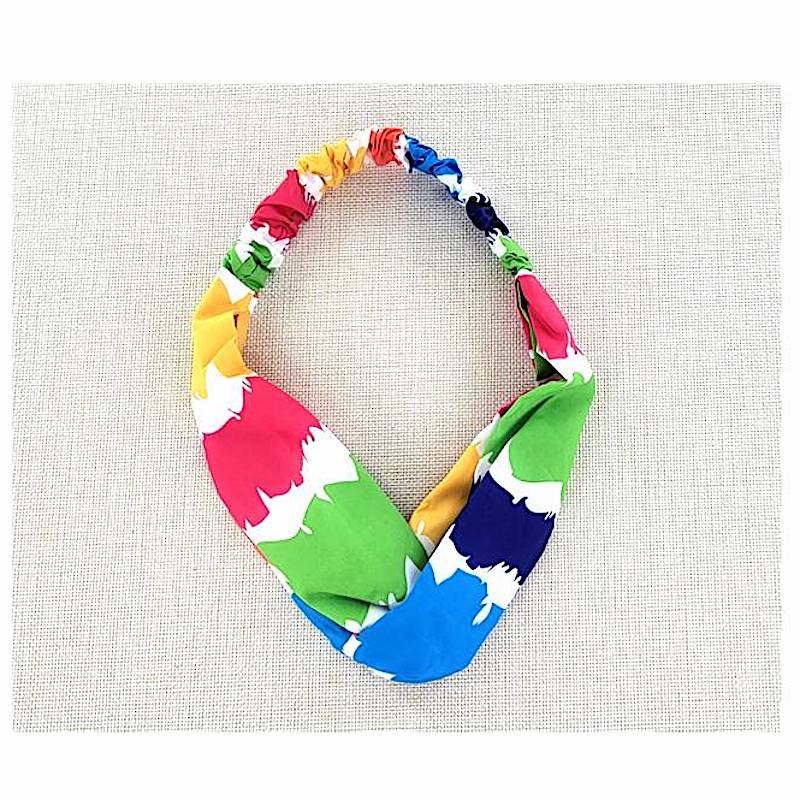 Colorful Knotted Headband