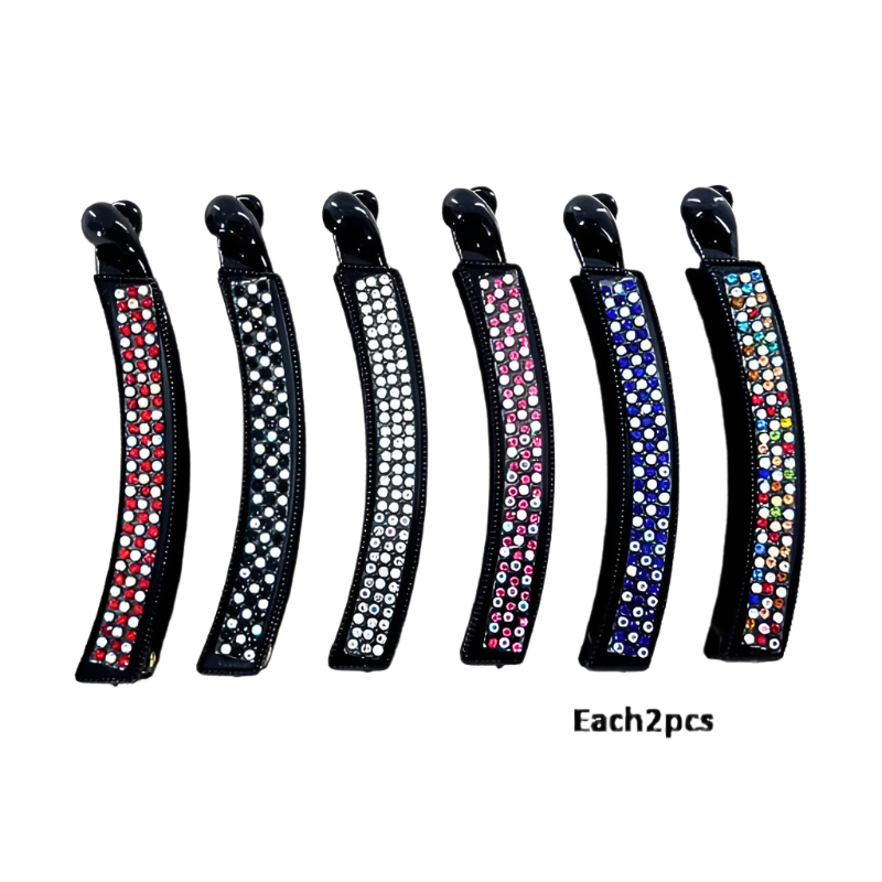 Rhinestone Banana Clip