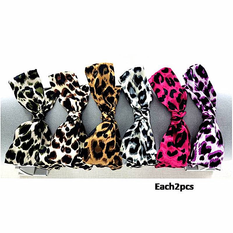 Leopard Print Bow Hairband