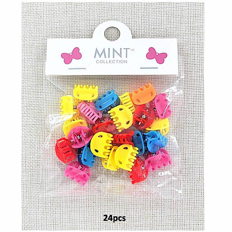 Mini Rainbow Claw Clips