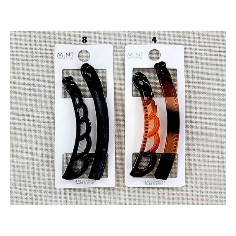 2 Piece Banana Clip Set