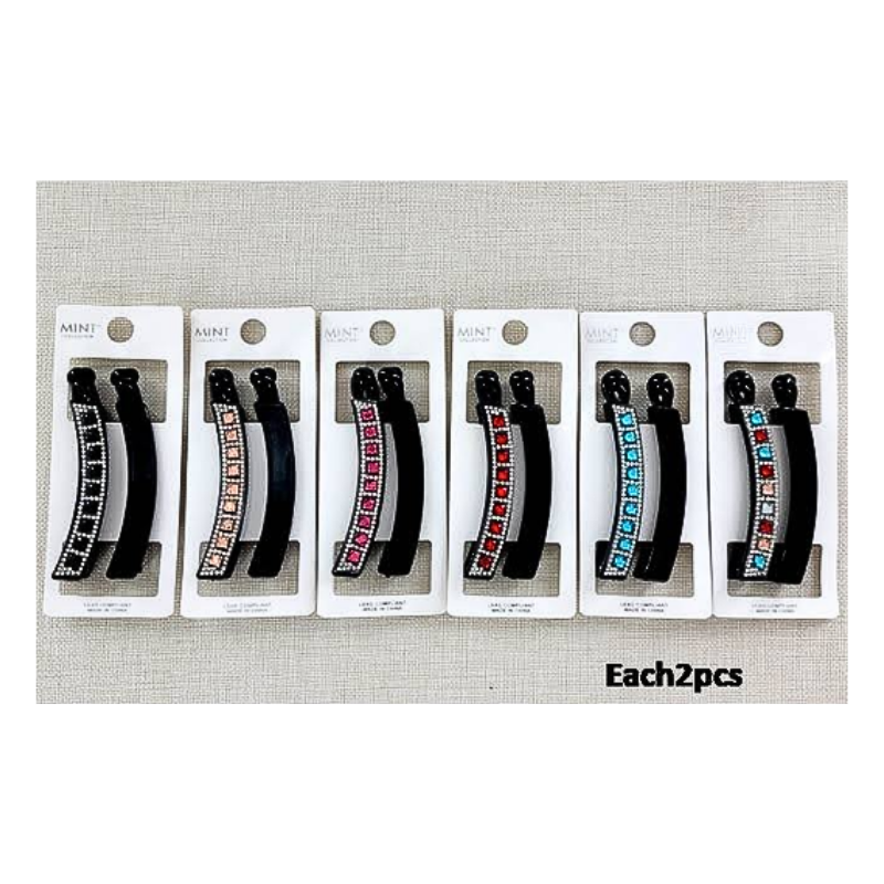 2 Piece Banana Clip Set