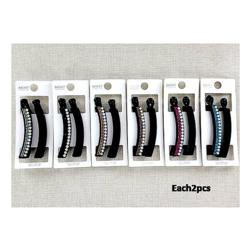 2 Piece Banana Clip Set