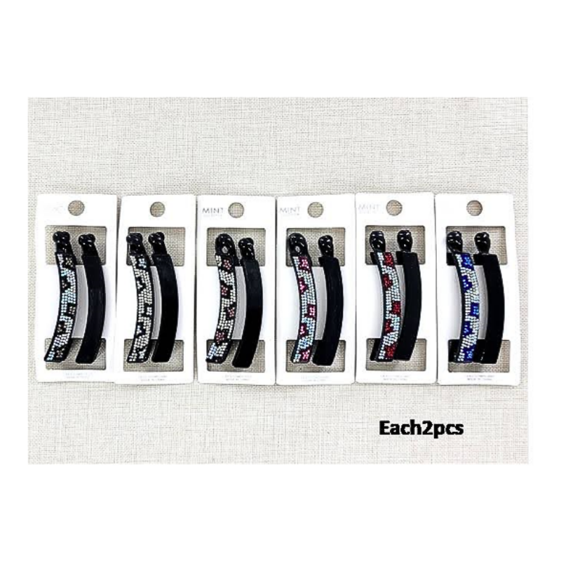 2 Piece Banana Clip Set