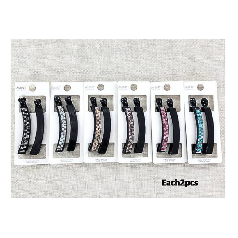 2 Piece Banana Clip Set