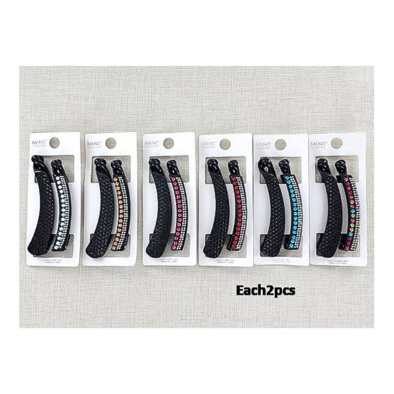 2 Piece Banana Clip Set