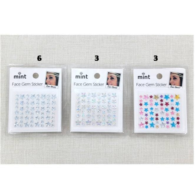 Adhesive Star Face Gem