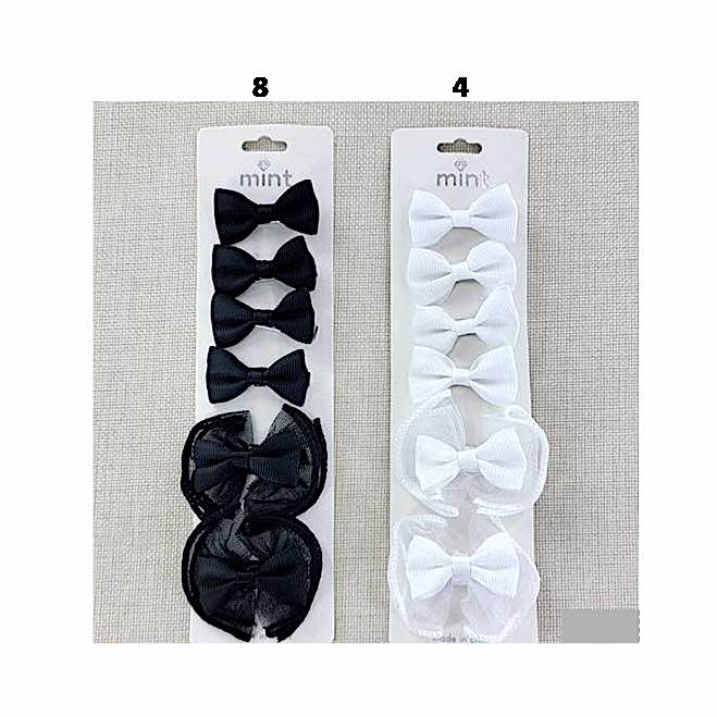 Chiffon Hair Bow Clip Set