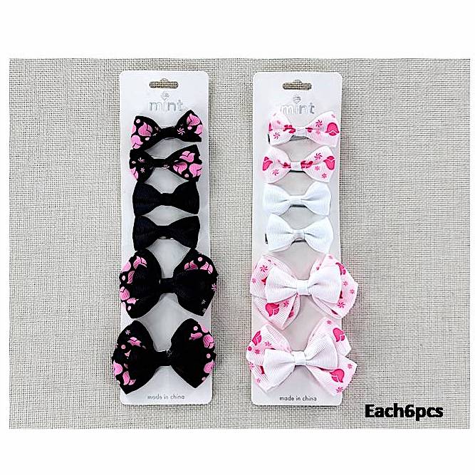 GYH11286 - Tulip Hair Bow Clip Set