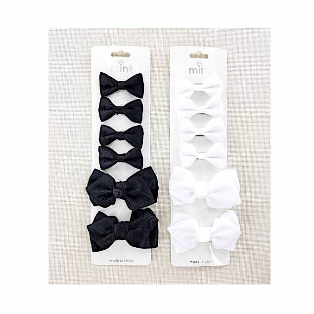 Hair Bow Clip Set