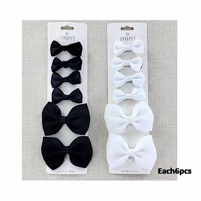 Hair Bow Clip Set