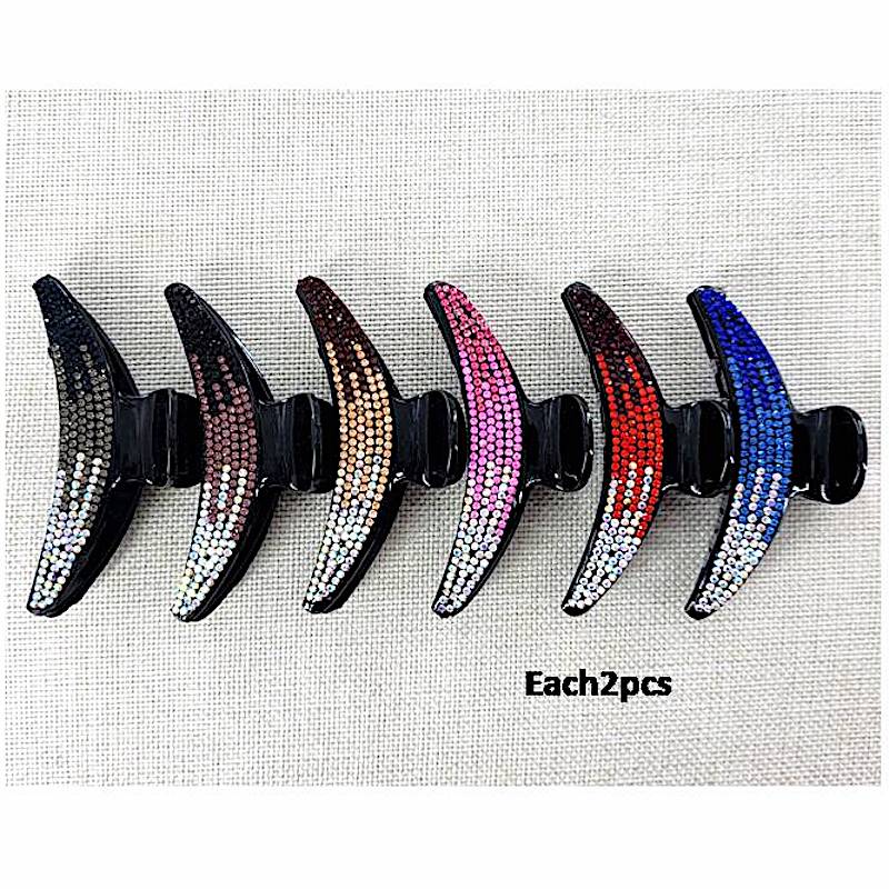 Rhinestone Ombré Claw Clip