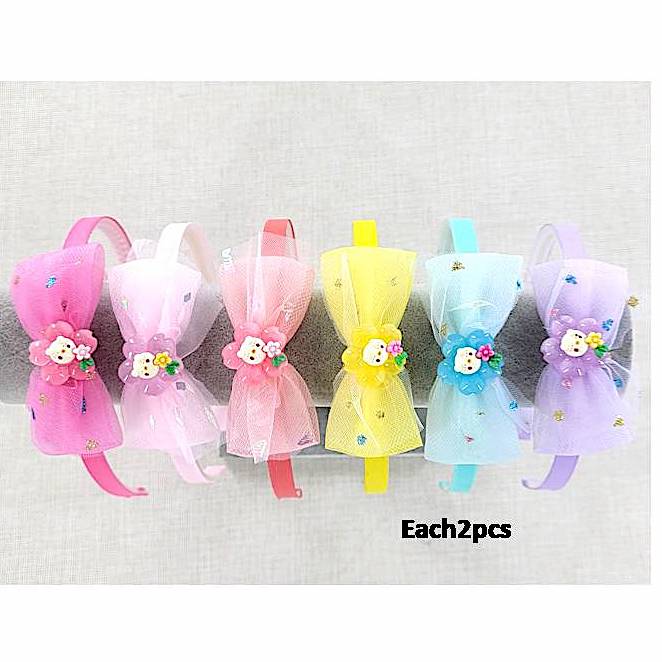 Teddy Bear & Bow Headband