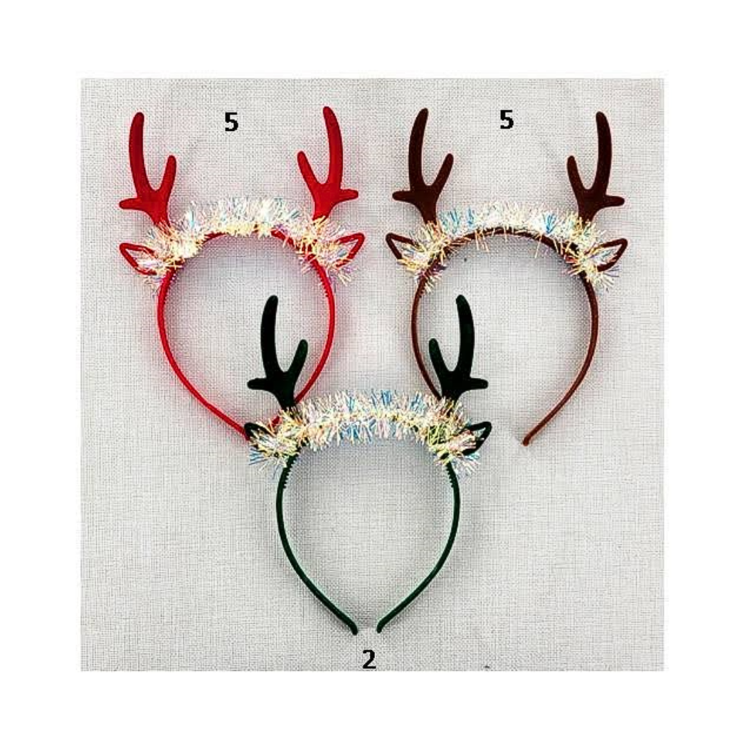Christmas Reindeer Antlers Headband