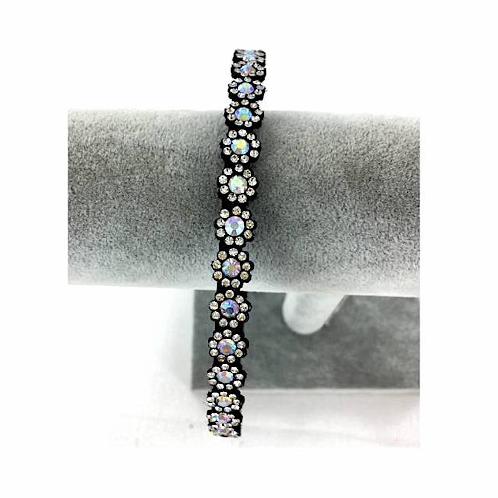 Rhinestone Flower Headband