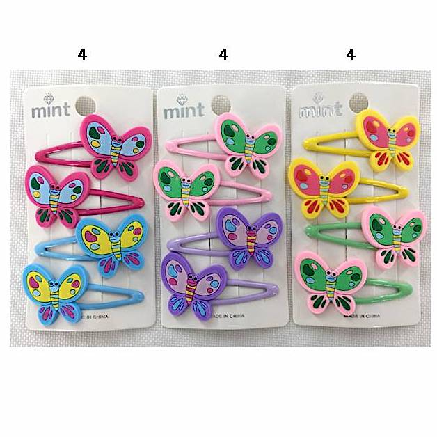 Butterfly Hair Clip Set