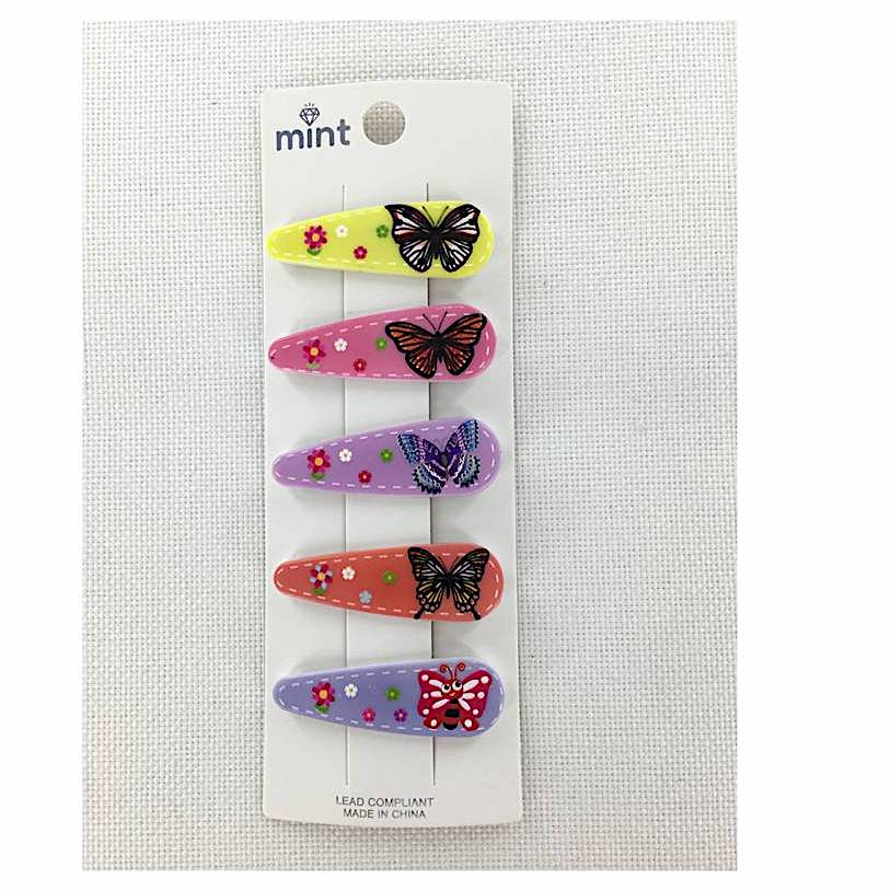 Butterfly Hair Clip Set