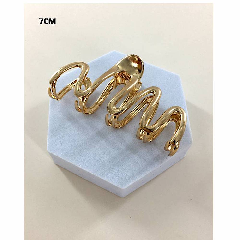 GYH12321 - Metal Squiggle Claw Clip