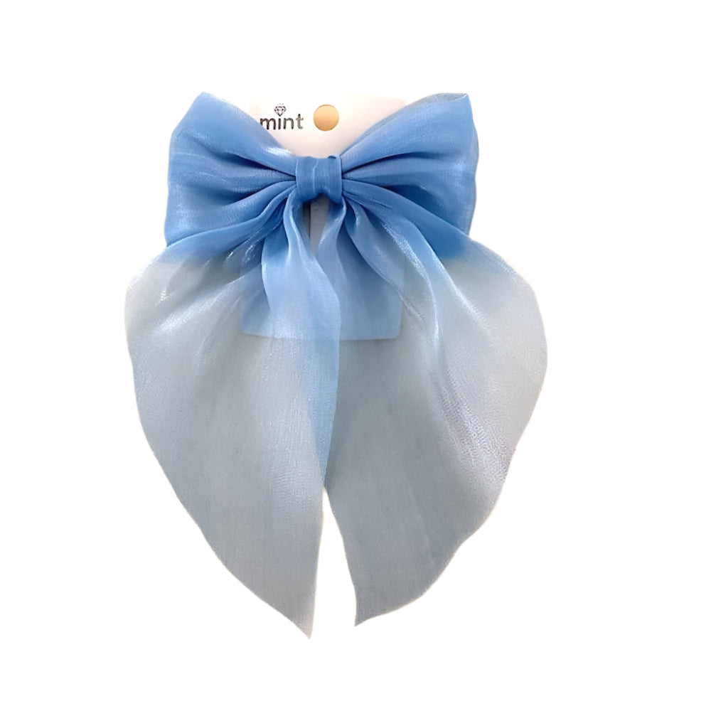 GYH12644 - Shimmery Hair Bow Clip