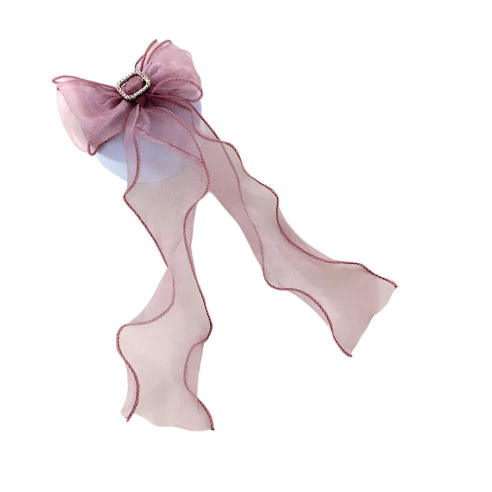 GYH12778 - Sheer Hair Bow Clip