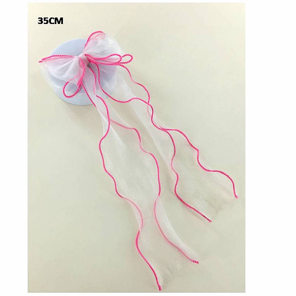 GYH12782 - Sheer Hair Bow Clip
