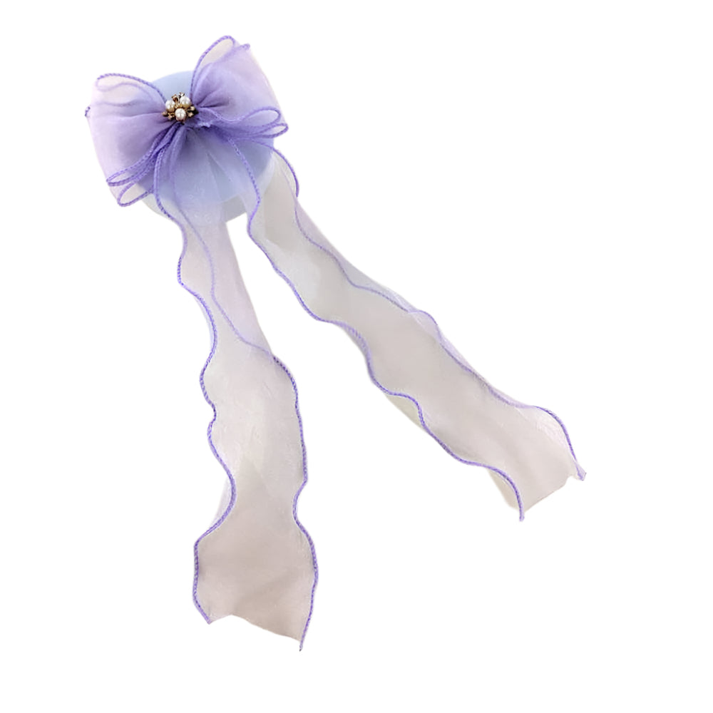 GYH12794 - Sheer Hair Bow Clip
