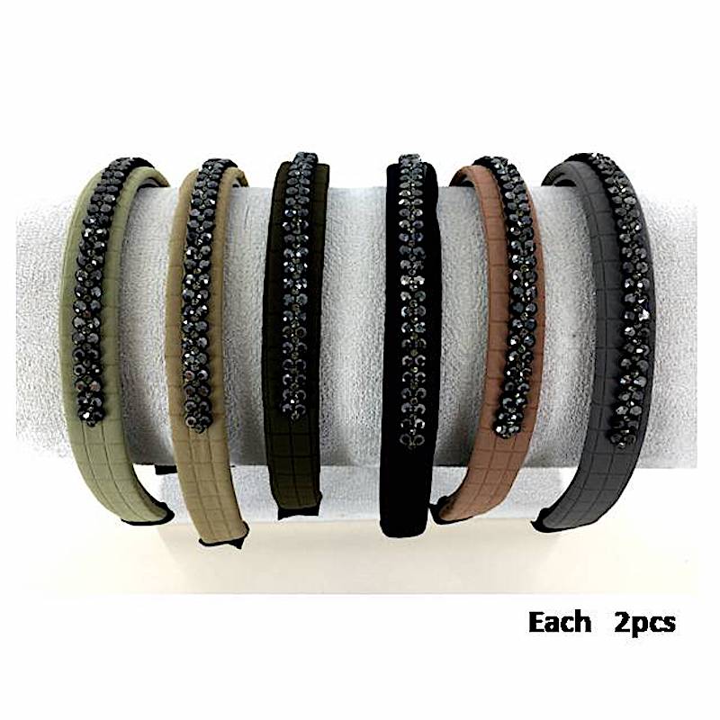 Black Rhinestone Headband