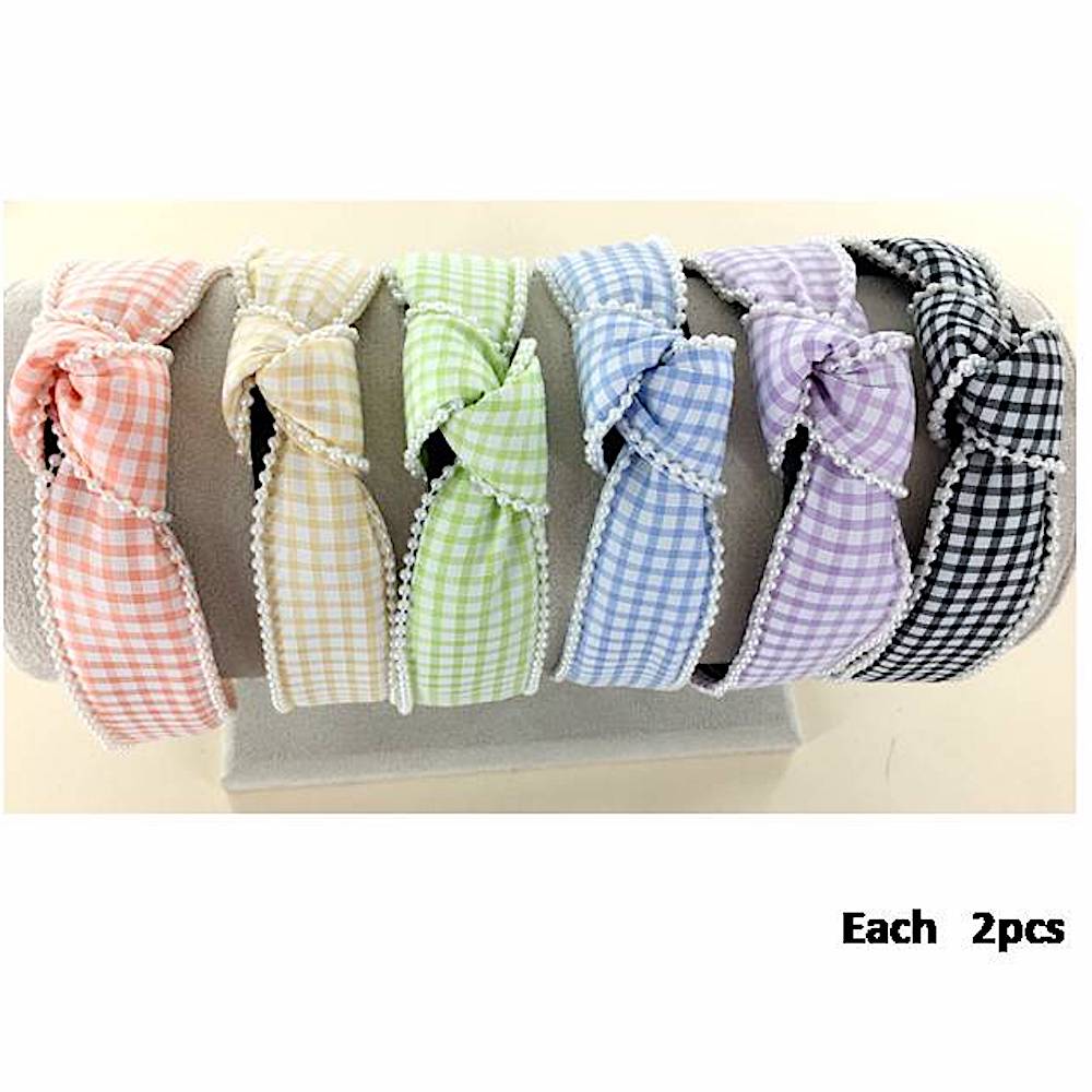 Gingham Headband