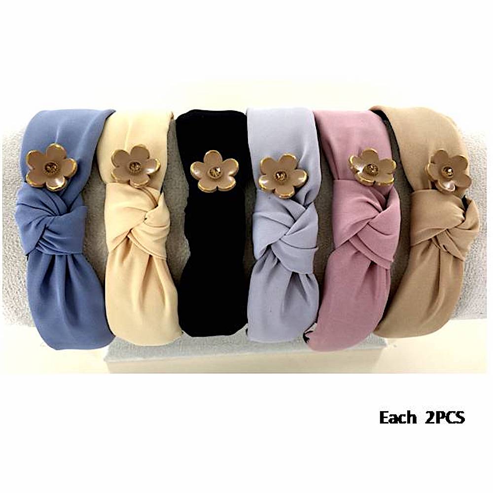 Flower Charm Headband