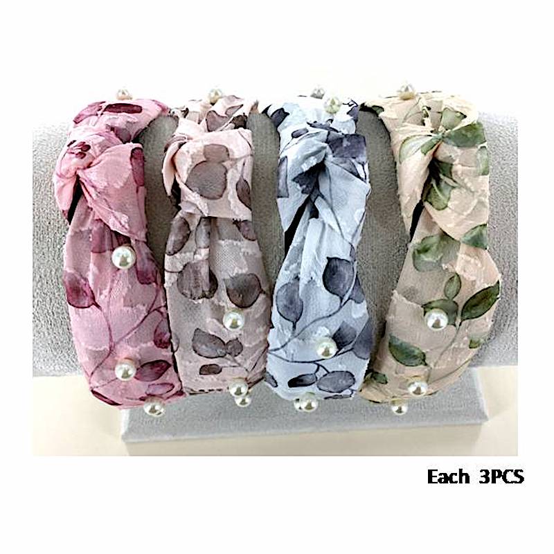 Floral Pearl Headband