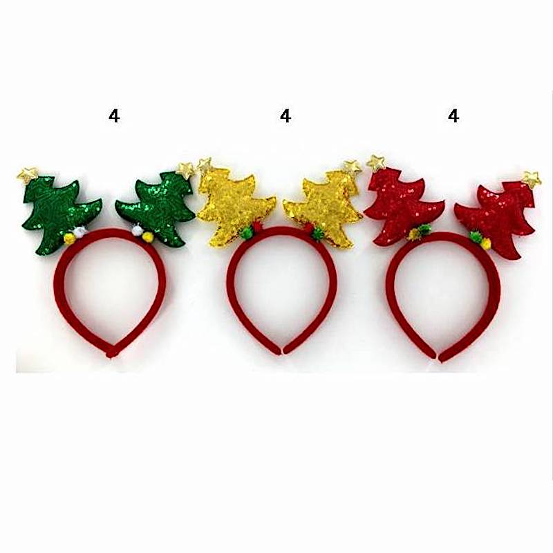 Christmas Tree Antlers Headband
