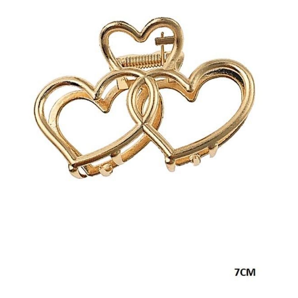 GYH13404 - Metal Heart Claw Clip
