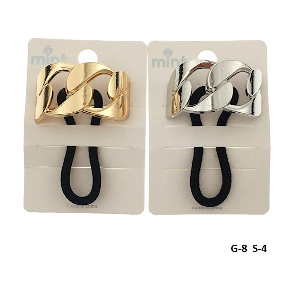 Metallic Link Hair Tie