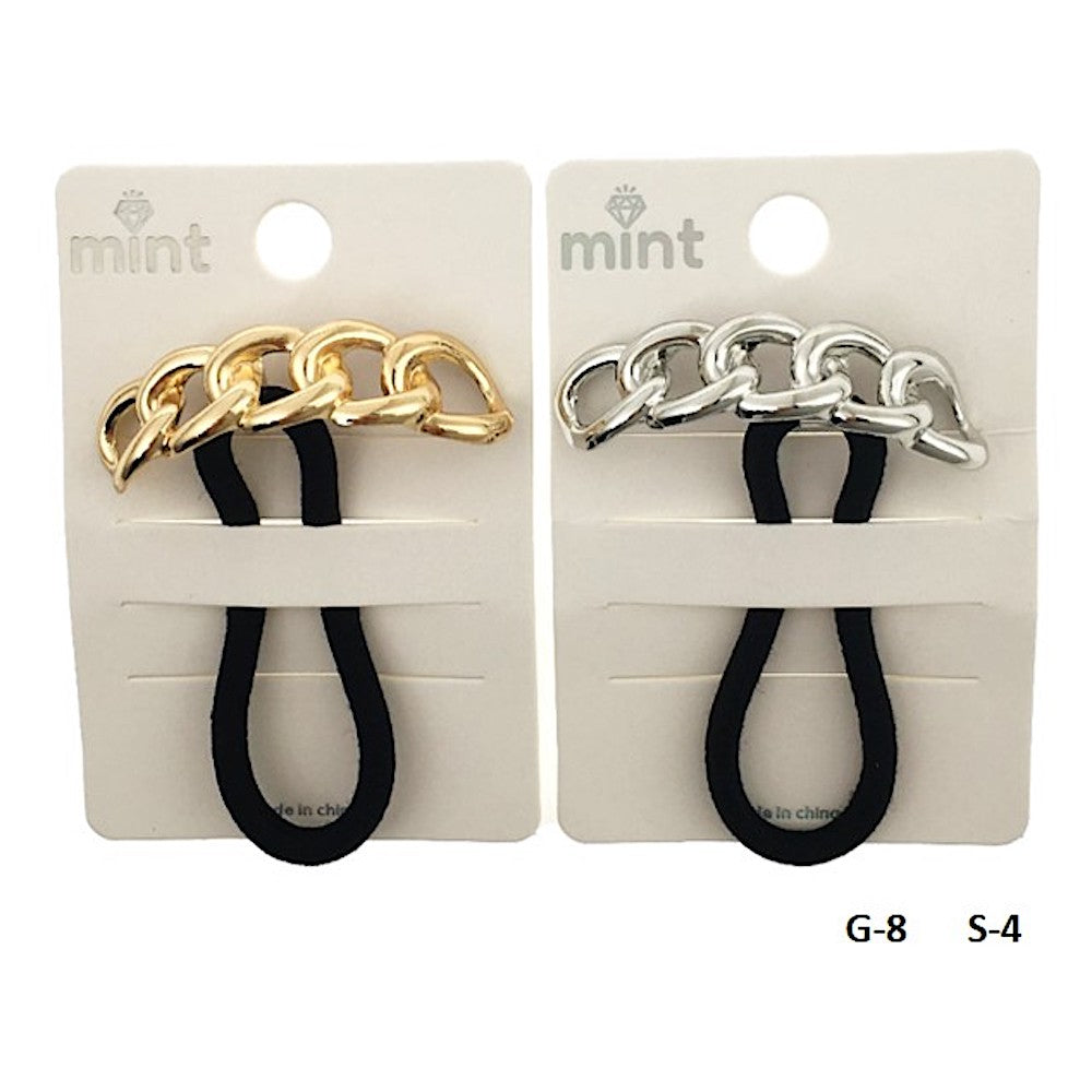 GYH13460 - Metallic Link Hair Tie