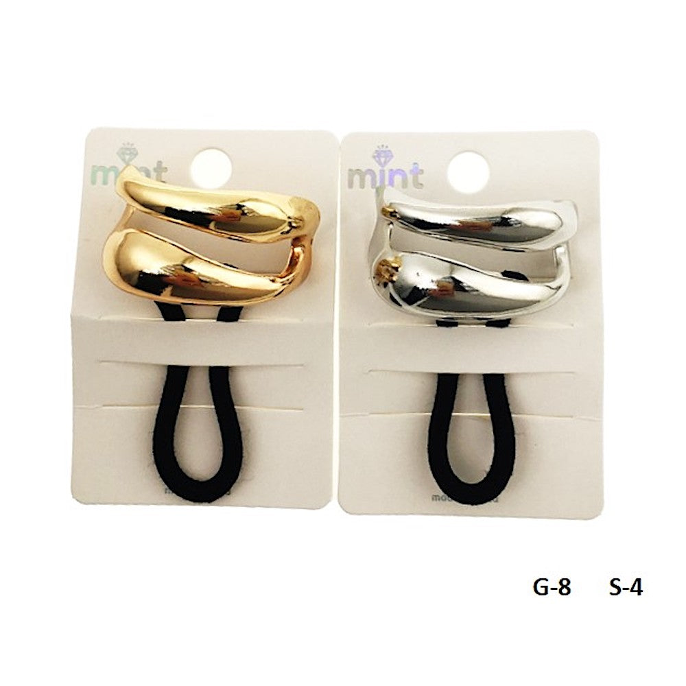 Metallic Dome Hair Tie