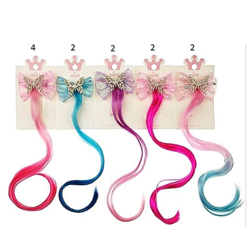 Ombré Hair Extension Butterfly Hair Clips