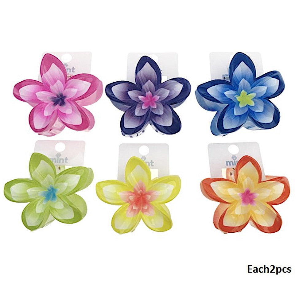 Flower Claw Clip
